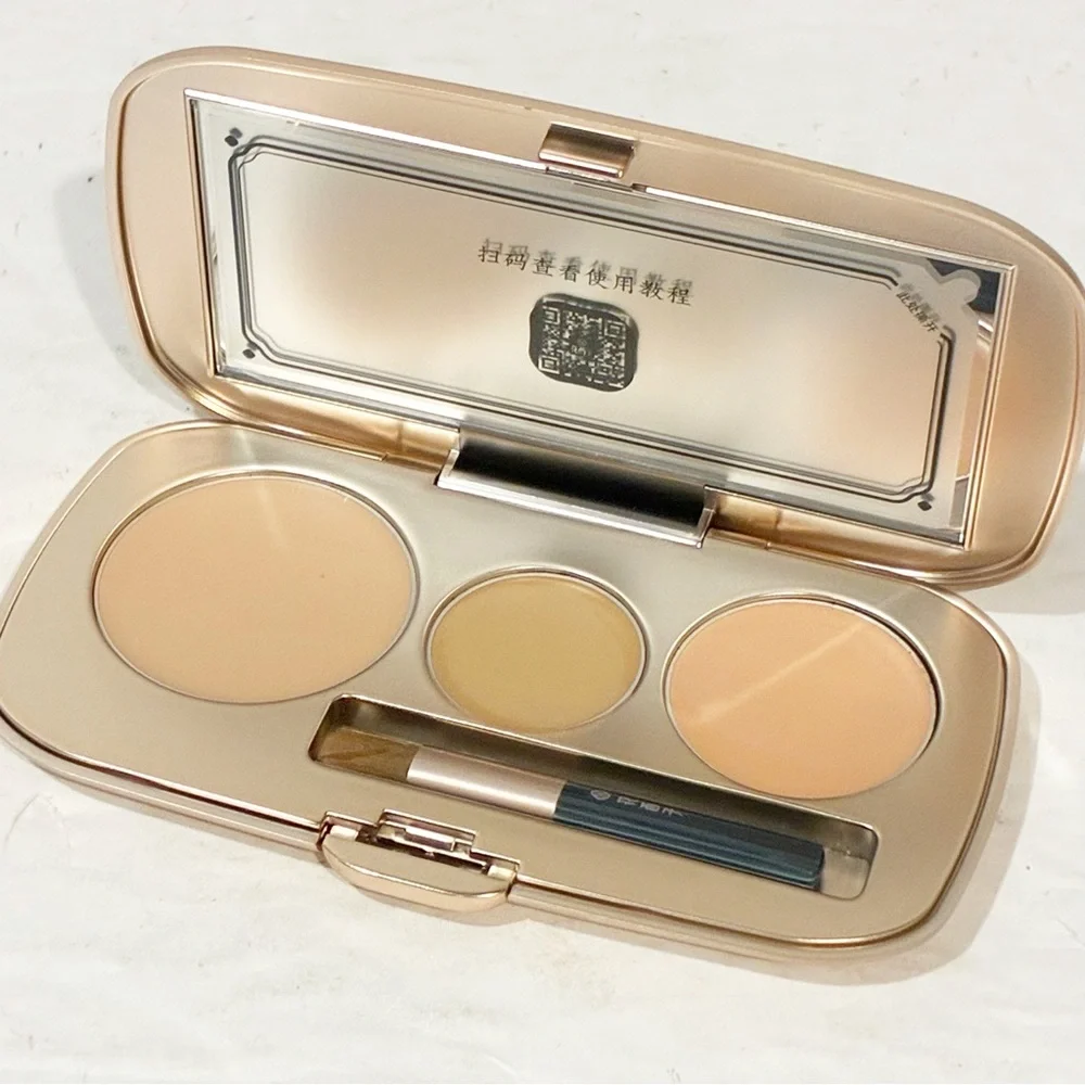 YURONG TRI-BLOSSOM CORRECTEUR Creamy & Full Buildable‎ Coverage Makeup Face